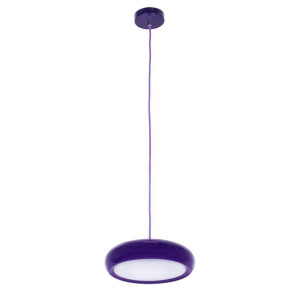 Lampa Wisząca Italux Smoke Nowoczesna Fioletowa   Md12161-01Ll