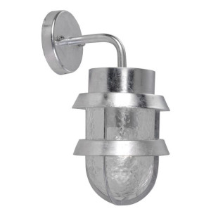 Kinkiet Zewnętrzny Italux Led Tivoli Retro Srebrny 6631/G