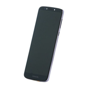 Lcd + Panel Dotykowy Motorola Moto E5 Plus Czarny Z Ramką Oryginał