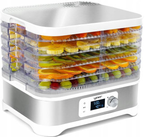 Suszarka do Grzybów OWOCÓW Warzyw Yoer Zegar INOX