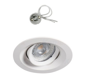 Oprawa Sufitowa Kanlux 26740 Colie Dto-W + Gniazdo Gu10 Gratis
