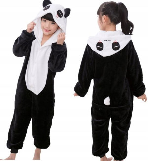 piżama dres PANDA KIGURUMI KOMBINEZON 152-158