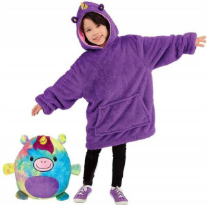 BLUZA PLUSZAK kigurumi PETS JEDNOROŻEC CIEPŁA 3w1