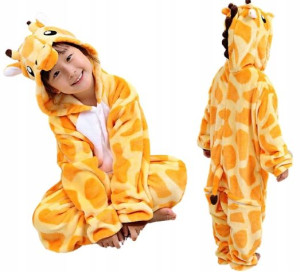 Żyrafa Kigurumi Dla Dzieci Piżama Dres 122-128