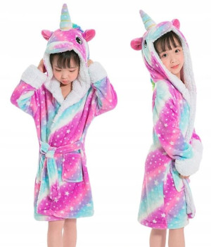 Szlafrok Jednorożec Dziecięcy Kigurumi Galaxy 146