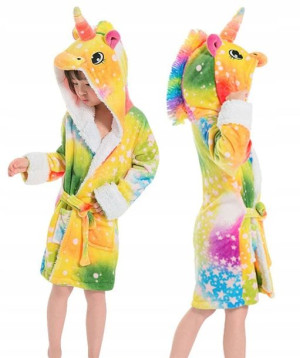 Szlafrok Jednorożec Dziecięcy Kigurumi Galaxy 152