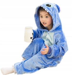 Stitch Kigurumi Piżama Dziecięca 122-128