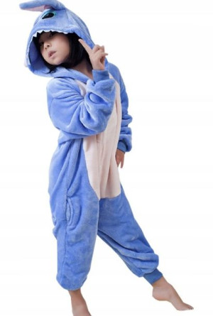 Stitch Kigurumi Piżama Dziecięca 134-140-146