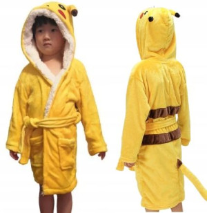 Pikachu Szlafrok Dziecięcy Kigurumi 134-140
