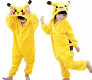 Pikachu Piżama Kigurumi Dres Dla Dzieci 134-140
