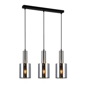 Lampa Wisząca Italux Sardo Led Nowoczesna Nikiel  Pnd-5581-3-Sc+Sg