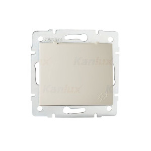 Gniazdo Z Uziemieniem, Ip-44, Schuko Domo Kanlux 24791