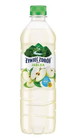 Żywiec Zdrój Napój niegazowany z nutą jabłka 500ml