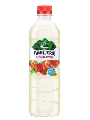 Żywiec Zdrój Napój niegazowany z nutą truskawki 0,5l