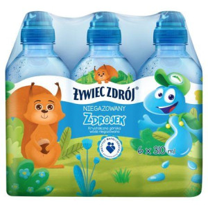 Żywiec Zdrój Zdrojek Niegazowany Woda źródlana 310 ml x 6 sztuk