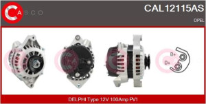 Alternator 12v 100a Casco Cal12115as