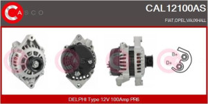 Alternator 12v 100a Casco Cal12100as