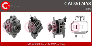 Alternator 12v 110a Casco Cal35174as