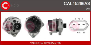 Alternator 12v 120a Casco Cal15266as