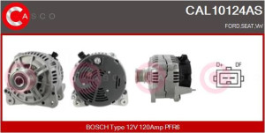 Alternator 12v 120a Casco Cal10124as