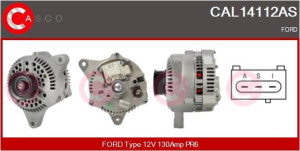 Alternator 12v 130a Casco Cal14112as