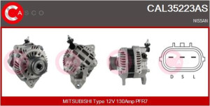 Alternator 12v 130a Casco Cal35223as