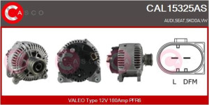 Alternator 12v 180a Casco Cal15325as