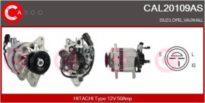Alternator 12v 50a Casco Cal20109as
