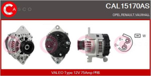 Alternator 12v 75a Casco Cal15170as