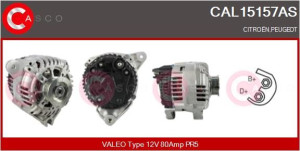 Alternator 12v 80a Casco Cal15157as