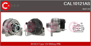 Alternator 12v 90a Casco Cal10121as