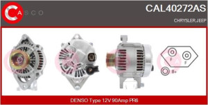 Alternator 12v 90a Casco Cal40272as