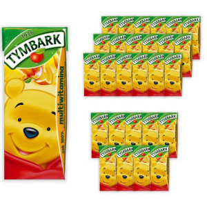 Tymbark Sok 100% multiwitamina 200 ml x 27 sztuk