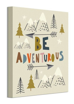 Be Adventurous - obraz na płótnie 30x40 cm