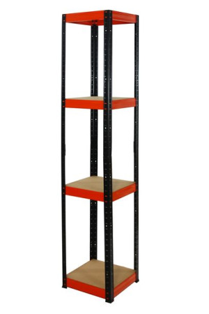 Regał metalowy magazynowy Helios HBO_180X035X35_4_0WZ ilość półek 4 /175 kg