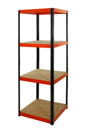 Regał metalowy magazynowy Helios HBO_180X050X50_4_0WZ ilość półek 4 /175 kg
