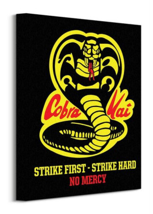 Cobra Kai No Mercy - obraz na płótnie 30x40 cm