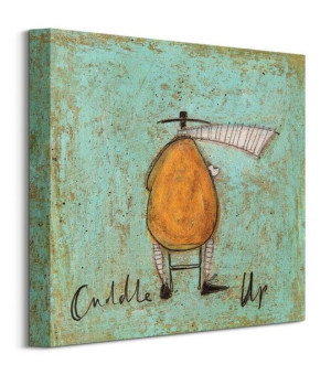 Cuddle Up - obraz na płótnie 30x30 cm