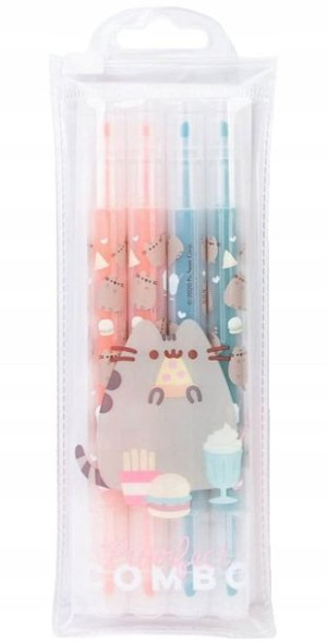 PUSHEEN - Pisaki Dwustronne Pusheen 4 szt.