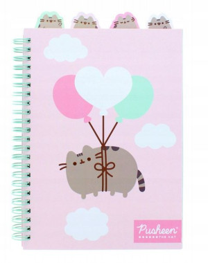 PUSHEEN - Ozdobny Notes
