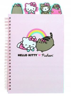 PUSHEEN - Pusheen&HelloKitty Notes Ozdobny