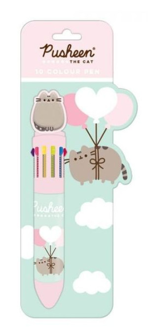PUSHEEN - Długopis 10-kol. Simply Pusheen