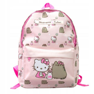 PUSHEEN - Plecak Pusheen&HelloKitty 37x26cm
