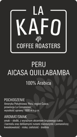 La Kafo Peru Aicasa Quillabamba 250g