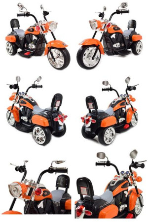 Motor Chopper Z Oparciem, Warkiem Silnika/tr1501