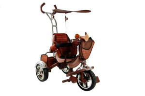 Rowerek Trójkołowy Super-toys De Luxe Pomp Koła/01
