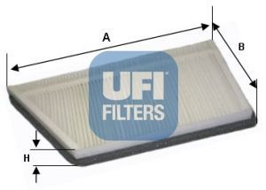 Filtr Kabinowy Ufi 5304400