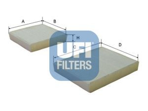 Filtr Kabinowy Ufi 5314300