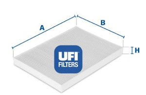 Filtr Kabinowy Ufi 5300600