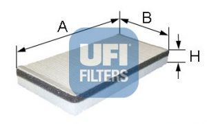 Filtr Kabinowy Ufi 5316200